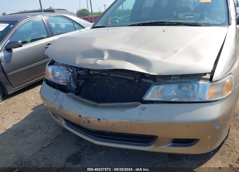 2001 HONDA ODYSSEY EX VIN: 2HKRL18661H600359