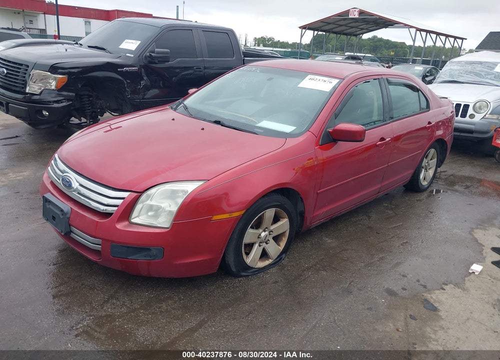 2008 FORD FUSION SE VIN: 3FAHP07Z88R231894