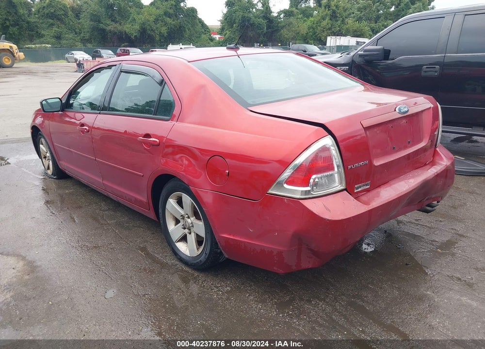 2008 FORD FUSION SE VIN: 3FAHP07Z88R231894