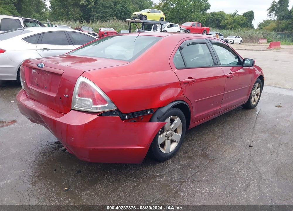 2008 FORD FUSION SE VIN: 3FAHP07Z88R231894