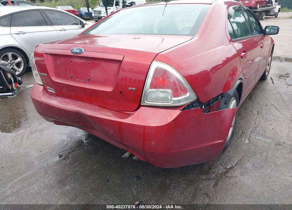 2008 FORD FUSION SE VIN: 3FAHP07Z88R231894