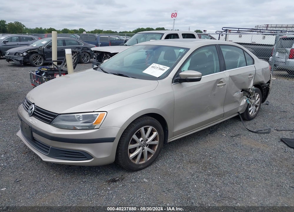 2013 VOLKSWAGEN JETTA 2.5L SE VIN: 3VWDP7AJXDM215558