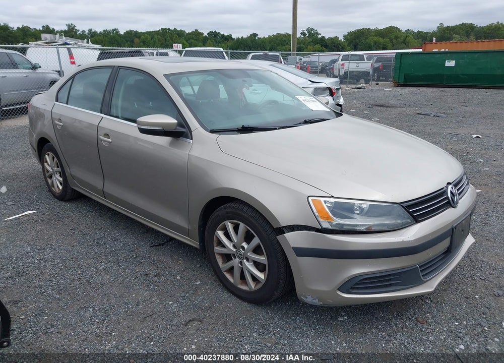 2013 VOLKSWAGEN JETTA 2.5L SE VIN: 3VWDP7AJXDM215558