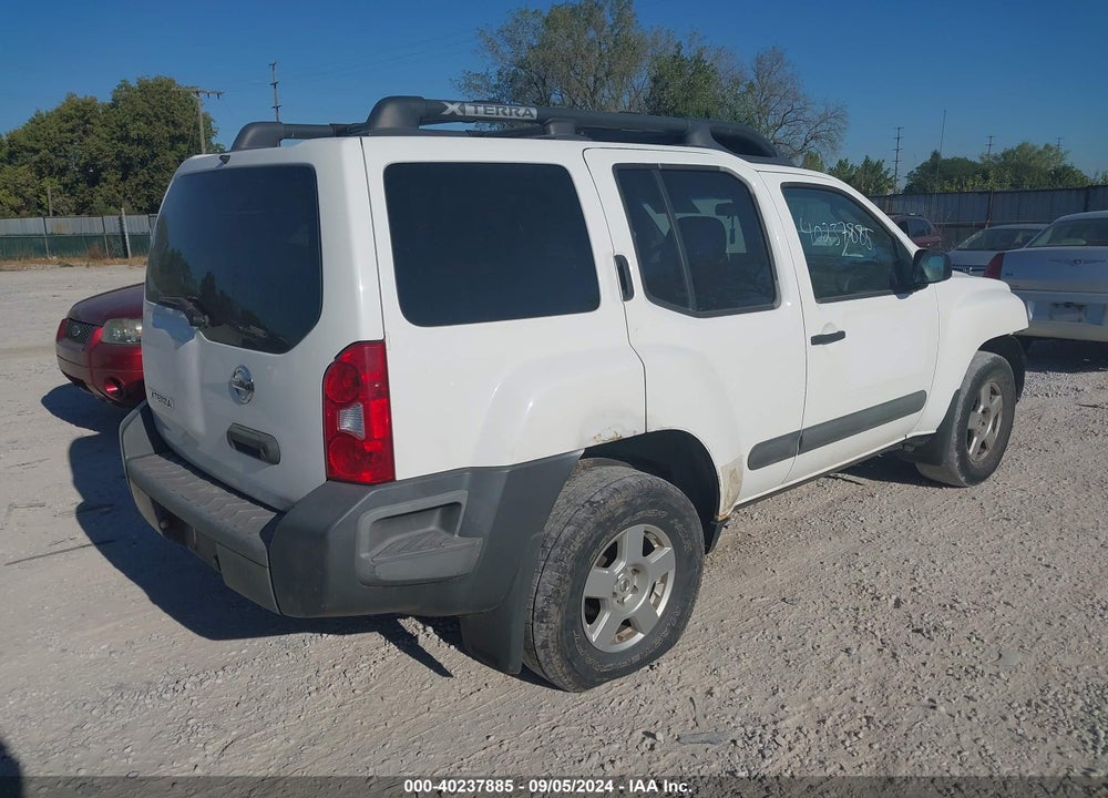 2006 NISSAN XTERRA S VIN: 5N1AN08W26C554299