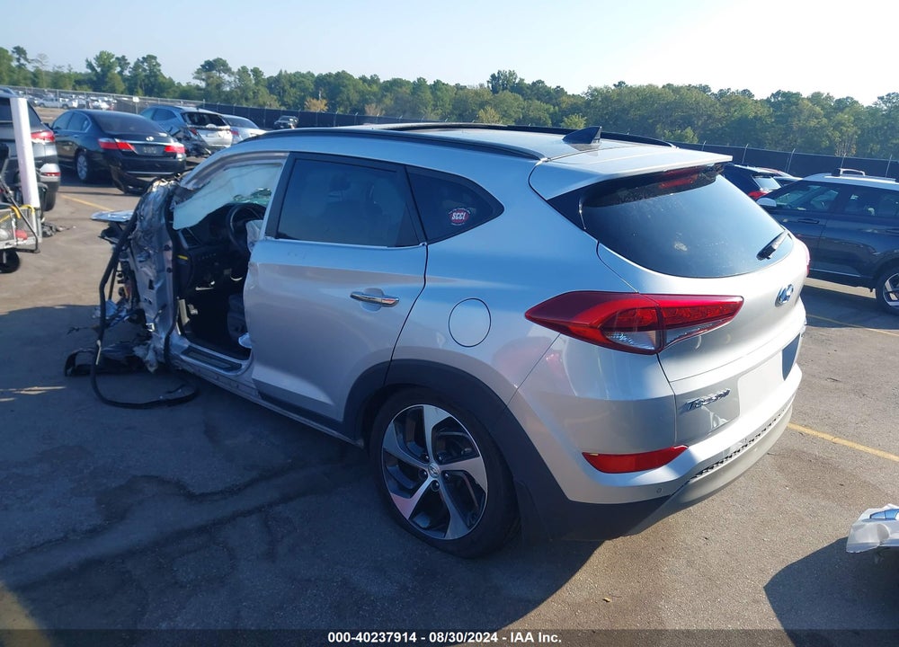 2018 HYUNDAI TUCSON LIMITED VIN: KM8J33A28JU730628