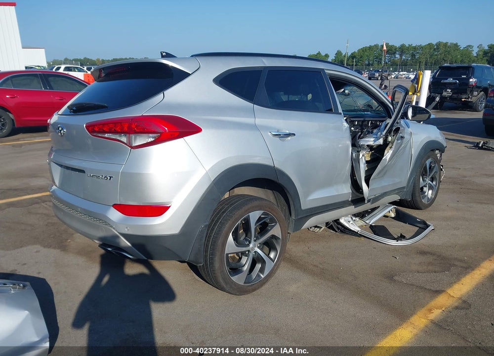 2018 HYUNDAI TUCSON LIMITED VIN: KM8J33A28JU730628