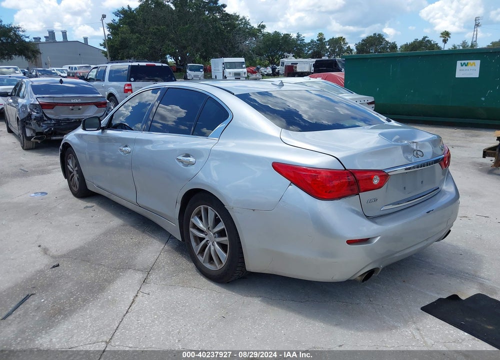 2014 INFINITI Q50 PREMIUM VIN: JN1BV7AR9EM689099