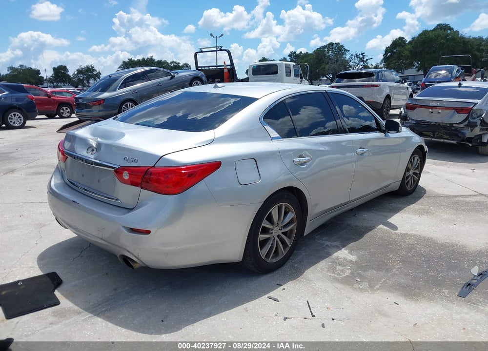 2014 INFINITI Q50 PREMIUM VIN: JN1BV7AR9EM689099