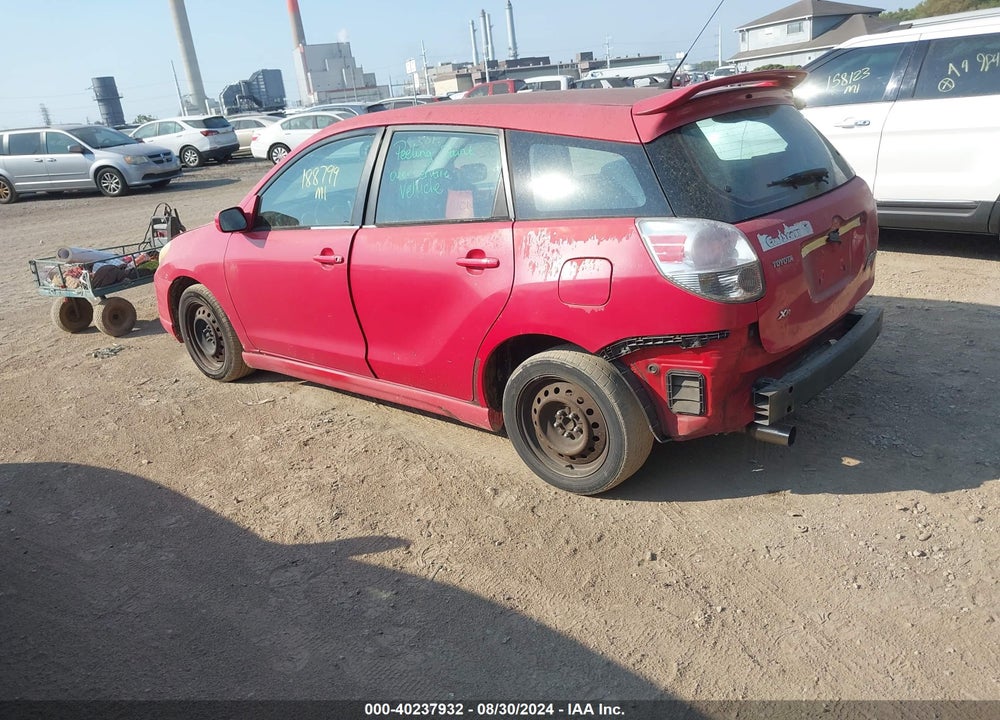 2005 TOYOTA MATRIX/XR VIN: 2T1KR32E35C323108