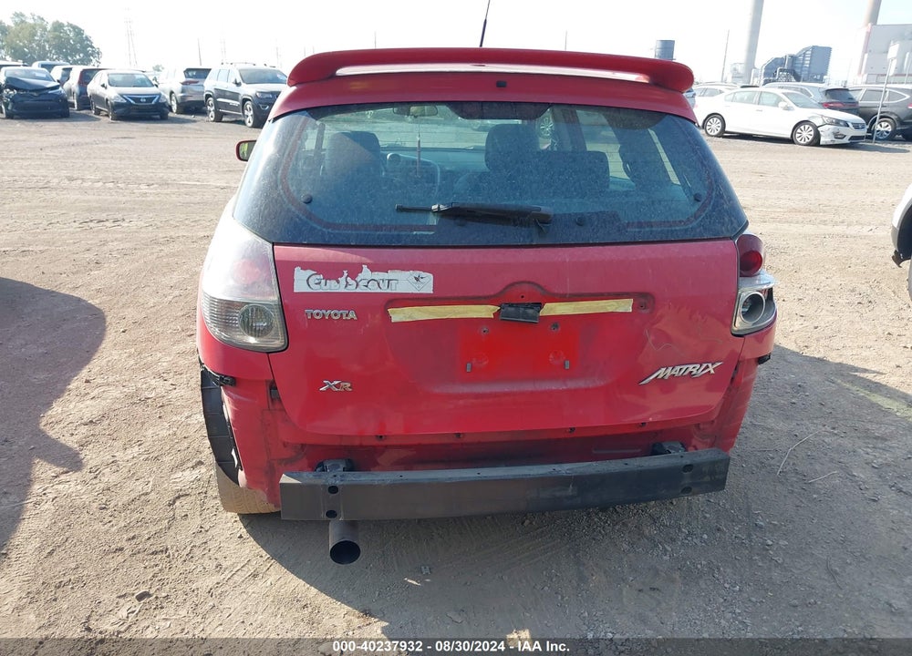 2005 TOYOTA MATRIX/XR VIN: 2T1KR32E35C323108