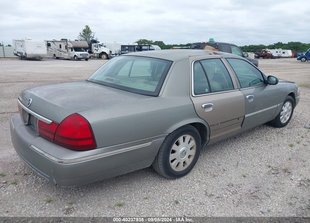 2004 MERCURY GRAND MARQUIS LS VIN: 2MEFM75W94X636085