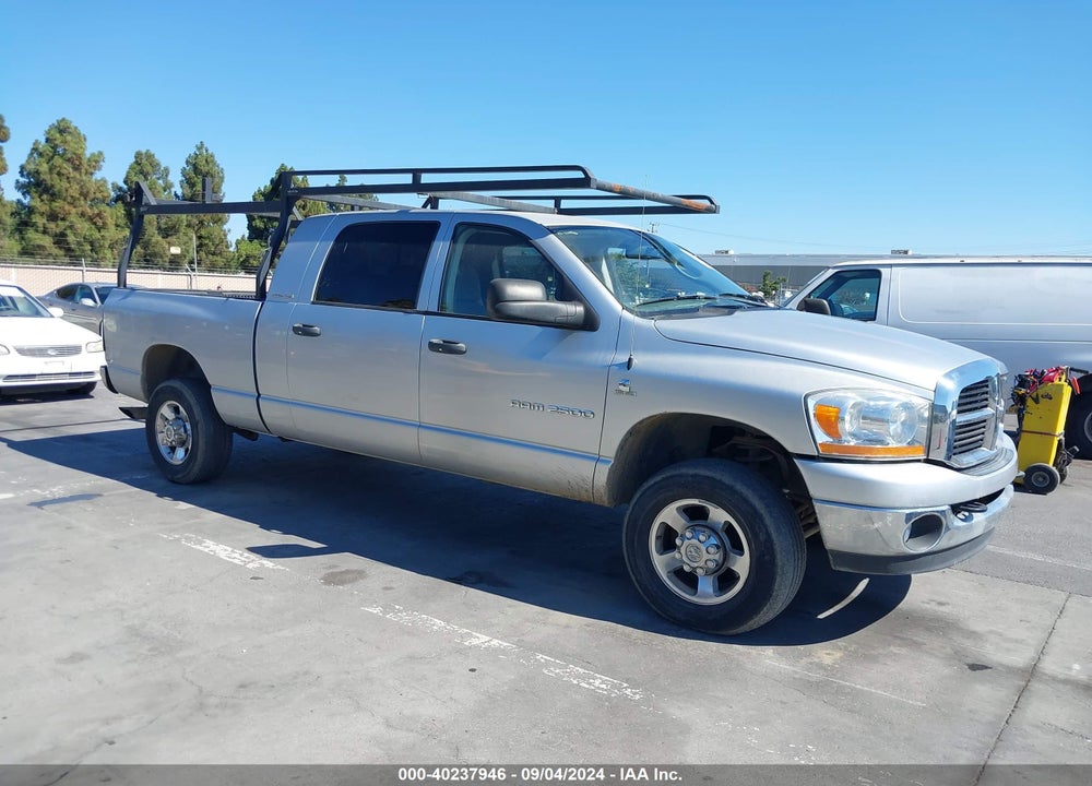 2006 DODGE RAM 2500 SLT VIN: 3D7KS29C06G183387