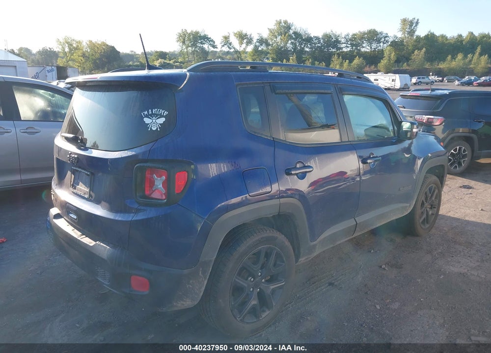 2018 JEEP RENEGADE ALTITUDE 4X4 VIN: ZACCJBBB5JPH65740