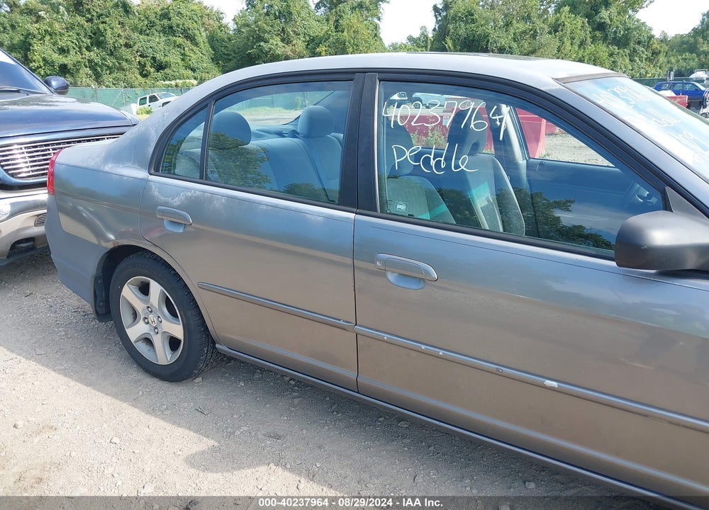 2004 HONDA CIVIC EX VIN: 2HGES26784H532213
