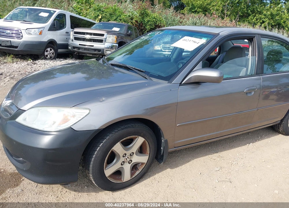 2004 HONDA CIVIC EX VIN: 2HGES26784H532213
