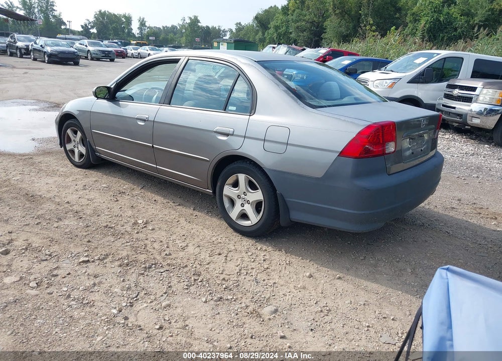 2004 HONDA CIVIC EX VIN: 2HGES26784H532213
