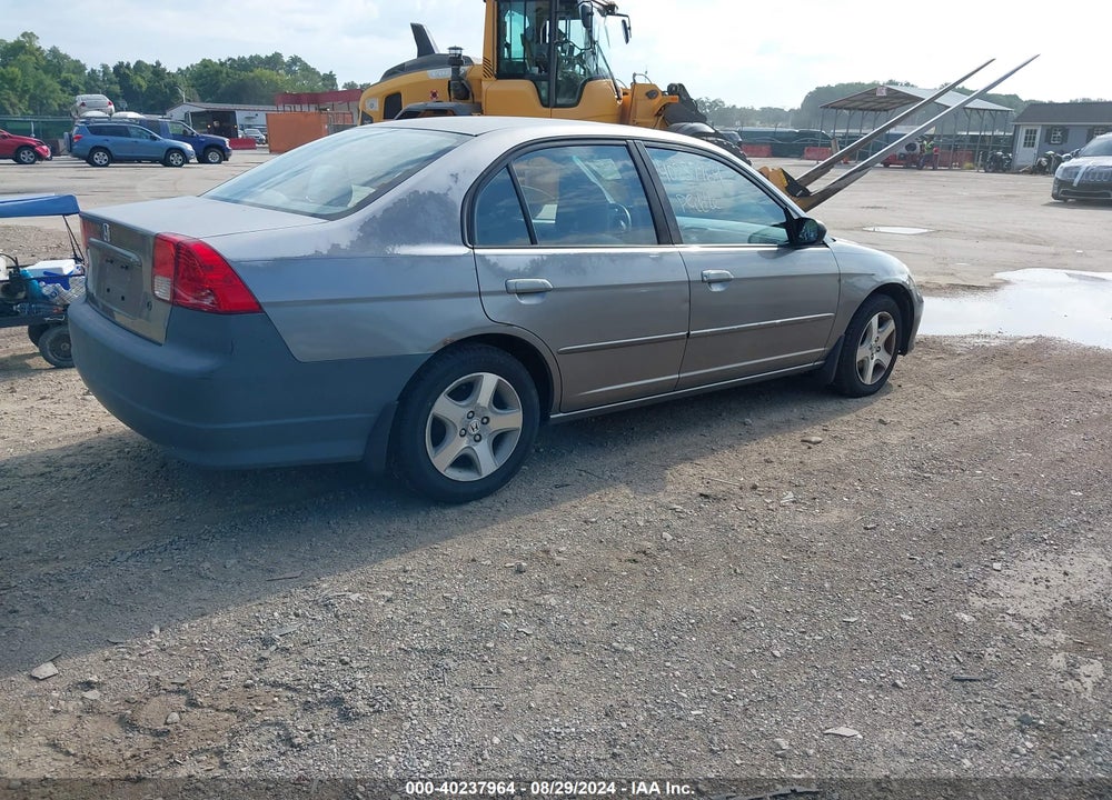 2004 HONDA CIVIC EX VIN: 2HGES26784H532213