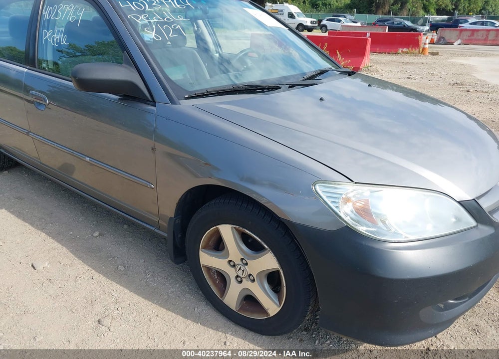 2004 HONDA CIVIC EX VIN: 2HGES26784H532213