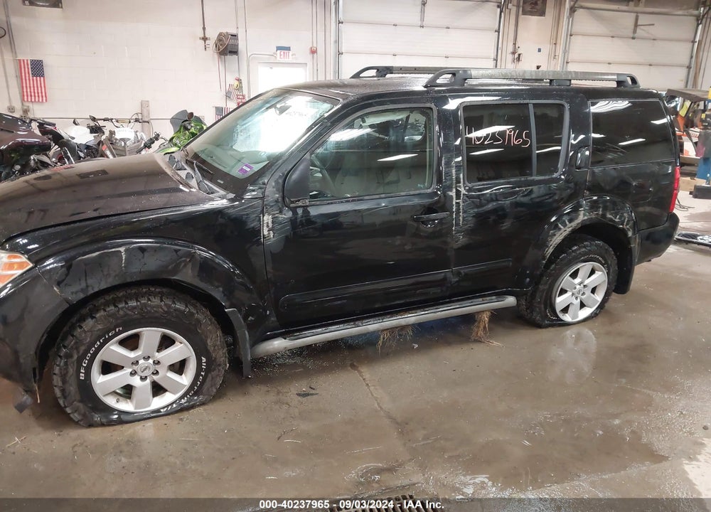 2012 NISSAN PATHFINDER SV VIN: 5N1AR1NB9CC608916