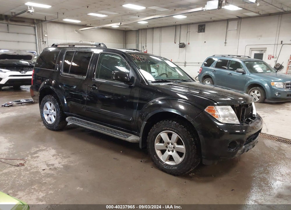 2012 NISSAN PATHFINDER SV VIN: 5N1AR1NB9CC608916