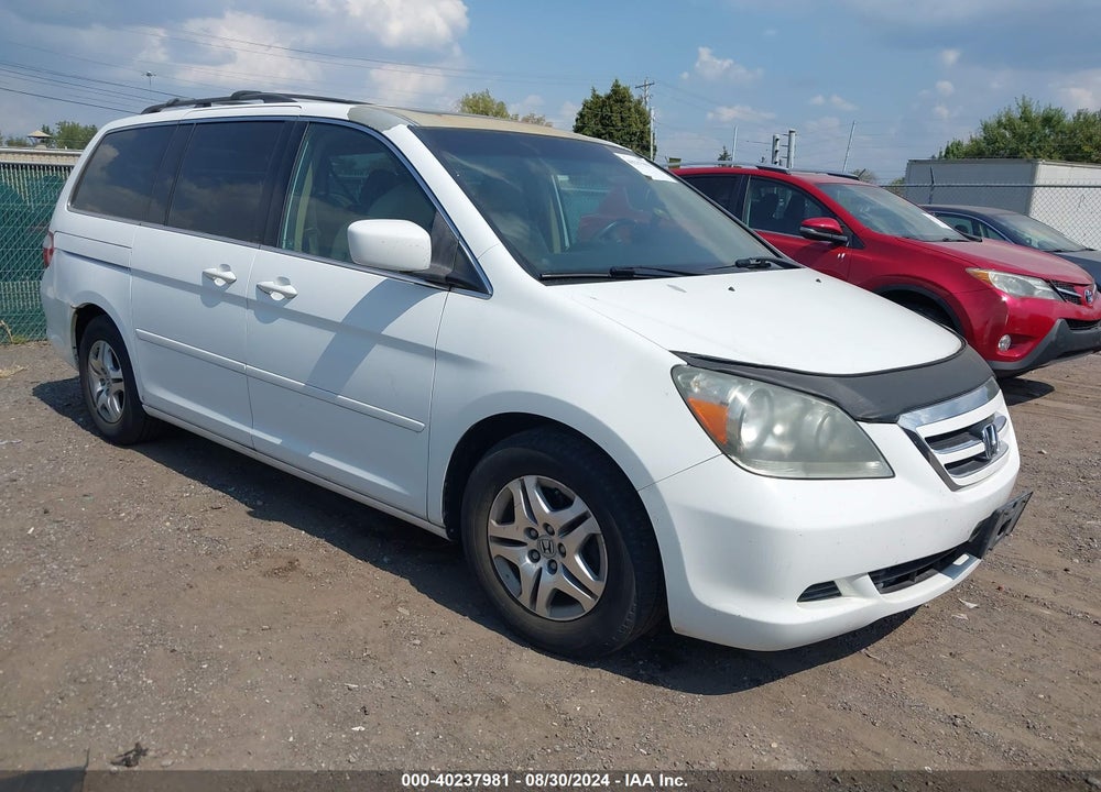 2007 HONDA ODYSSEY EX-L VIN: 5FNRL38747B145121