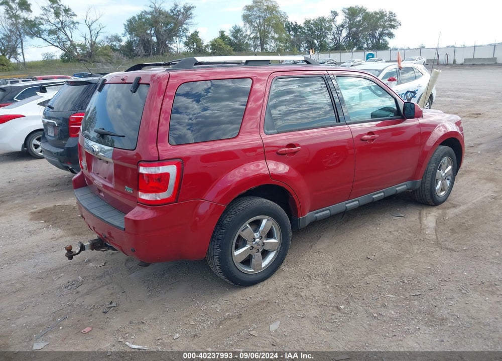 2011 FORD ESCAPE LIMITED VIN: 1FMCU9EG0BKA48886