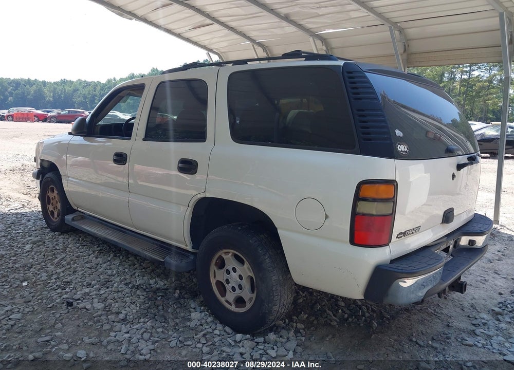 2006 CHEVROLET TAHOE LS VIN: 1GNEC13V06R140801