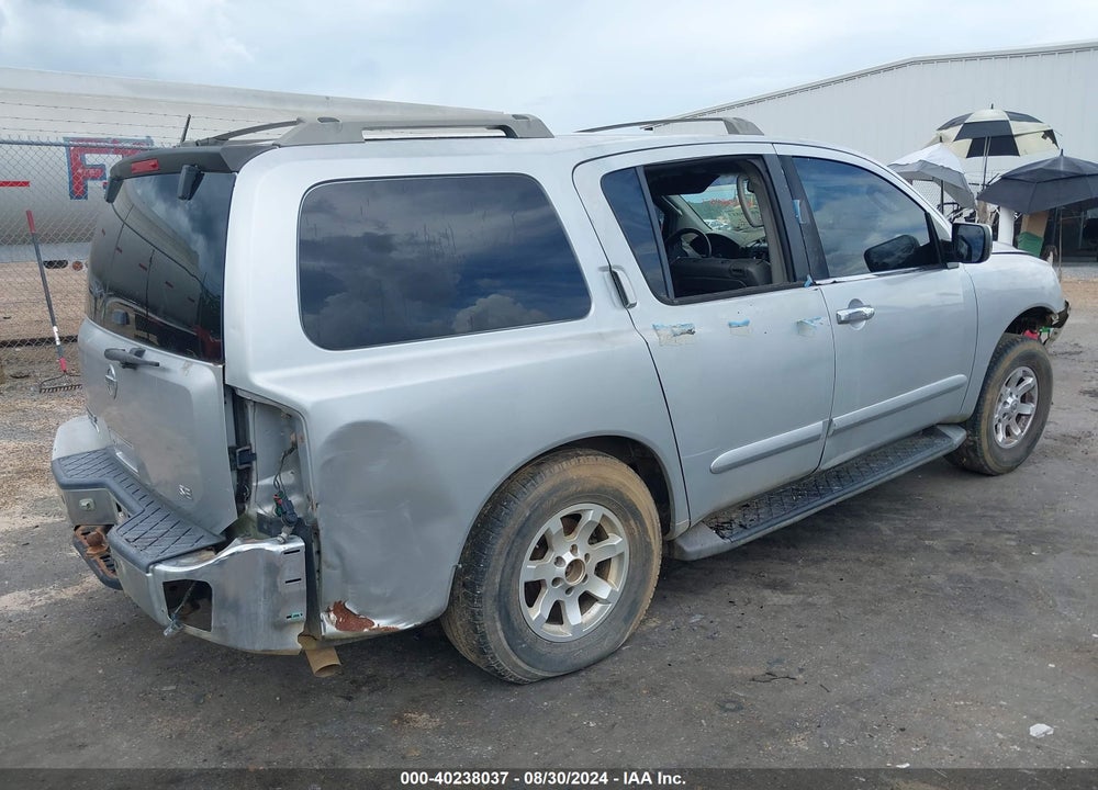 2004 NISSAN PATHFINDER ARMADA LE/SE/SE OFF-ROAD VIN: 5N1AA08AX4N728167