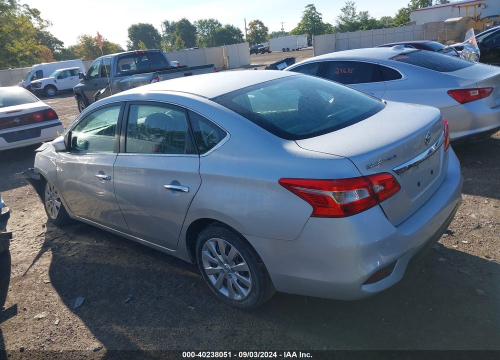 2019 NISSAN SENTRA S VIN: 3N1AB7APXKY337452