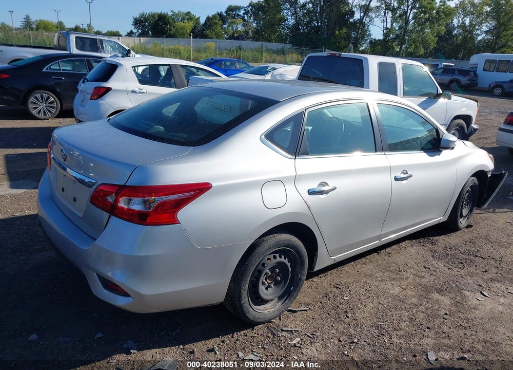 2019 NISSAN SENTRA S VIN: 3N1AB7APXKY337452