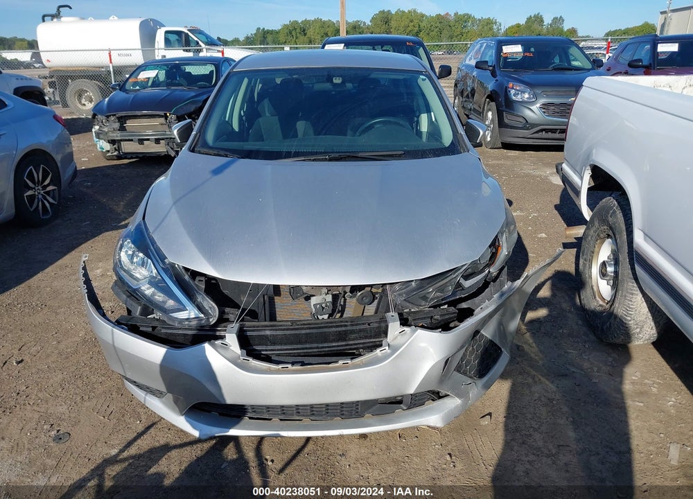 2019 NISSAN SENTRA S VIN: 3N1AB7APXKY337452