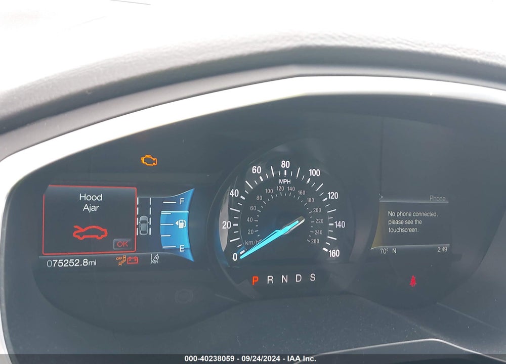 2019 FORD EDGE TITANIUM VIN: 2FMPK4K99KBB74609