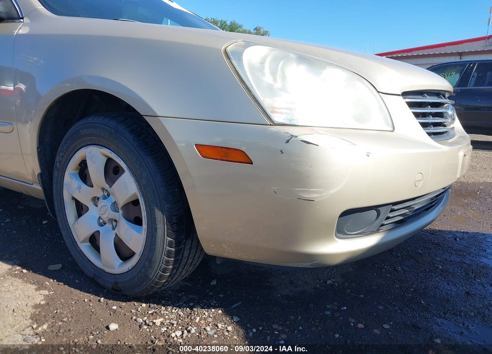 2008 KIA OPTIMA LX VIN: KNAGE123585238791