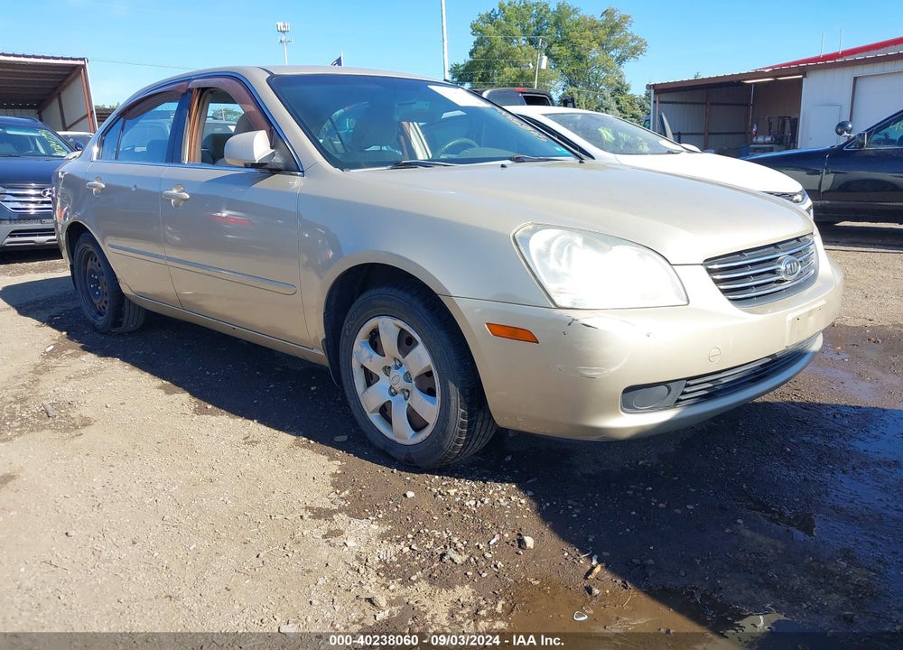 2008 KIA OPTIMA LX VIN: KNAGE123585238791