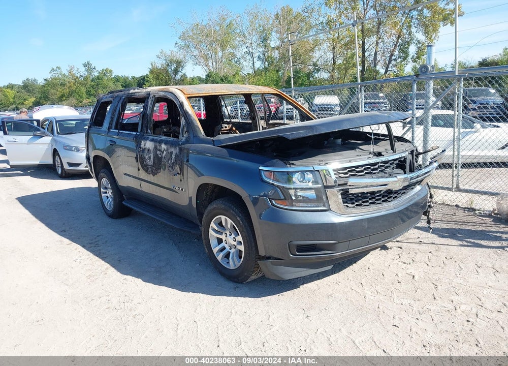 2020 CHEVROLET TAHOE 4WD LT VIN: 1GNSKBKC8LR121565