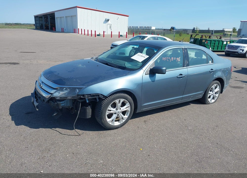 2012 FORD FUSION SE VIN: 3FAHP0HA5CR398313
