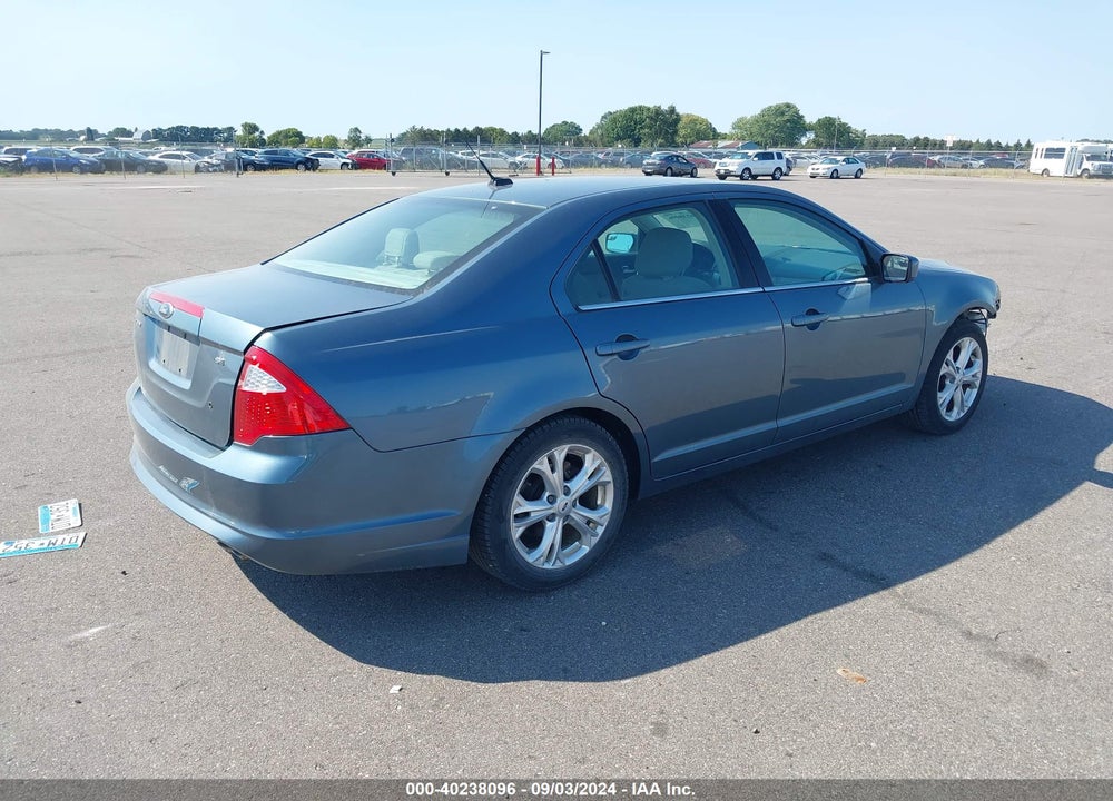 2012 FORD FUSION SE VIN: 3FAHP0HA5CR398313