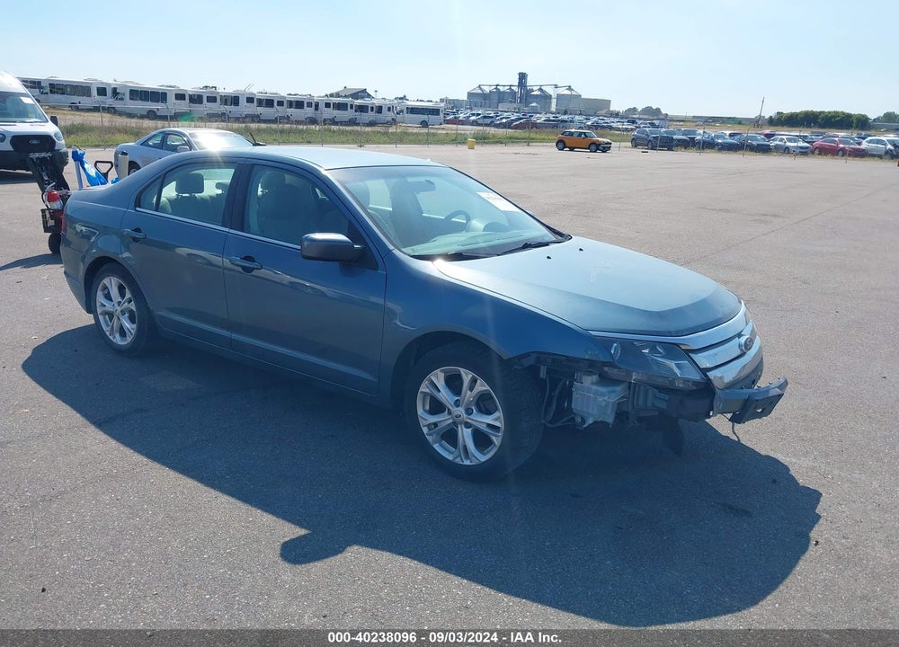2012 FORD FUSION SE VIN: 3FAHP0HA5CR398313