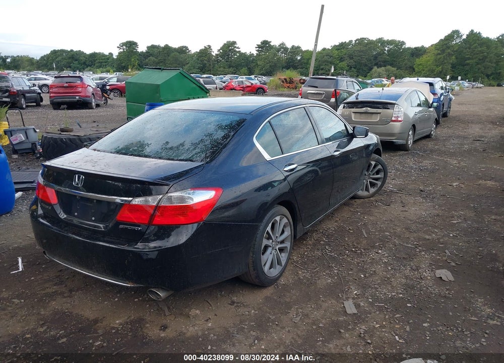 2015 HONDA ACCORD SPORT VIN: 1HGCR2F54FA181805