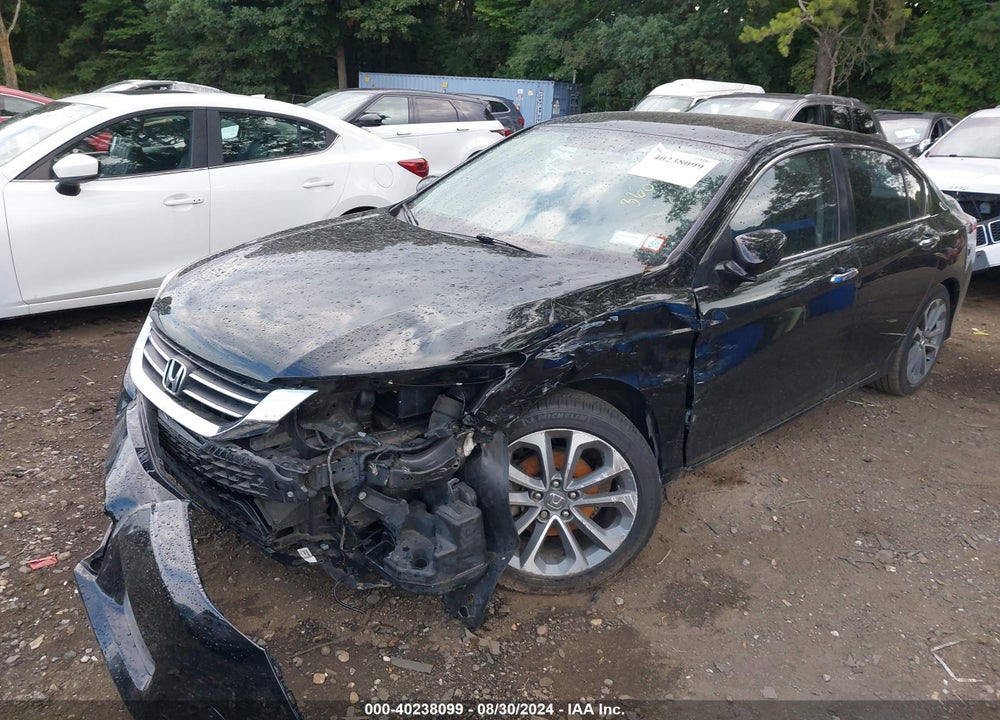 2015 HONDA ACCORD SPORT VIN: 1HGCR2F54FA181805