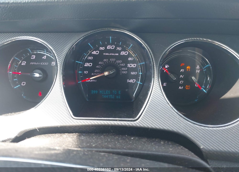 2012 FORD TAURUS SHO VIN: 1FAHP2KT5CG137695