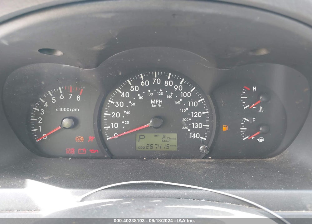 2006 KIA SPECTRA EX/LX/SX VIN: KNAFE121365304357