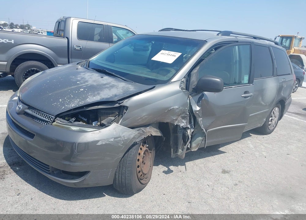 2005 TOYOTA SIENNA LE VIN: 5TDZA23C25S281339