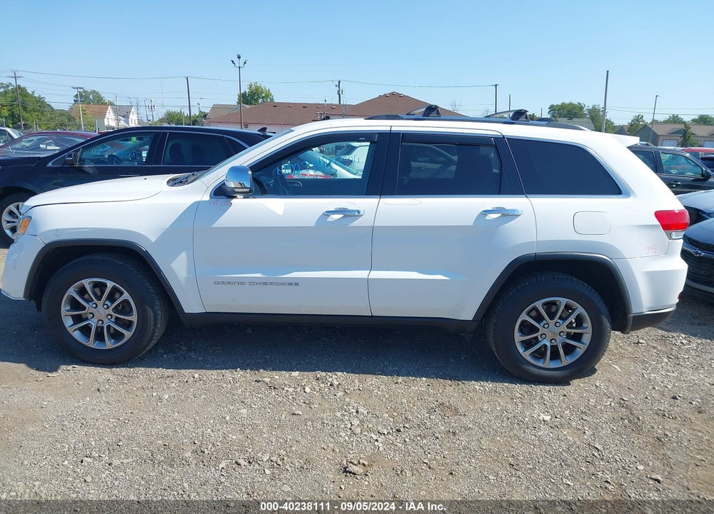 2015 JEEP GRAND CHEROKEE LIMITED VIN: 1C4RJFBG2FC124618
