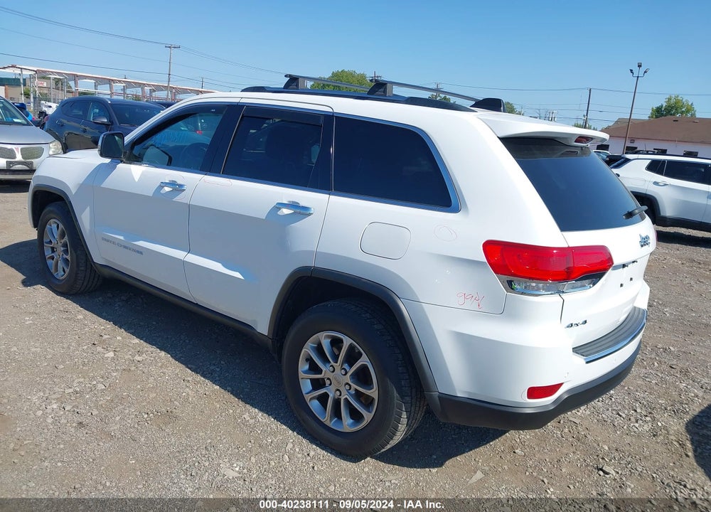 2015 JEEP GRAND CHEROKEE LIMITED VIN: 1C4RJFBG2FC124618