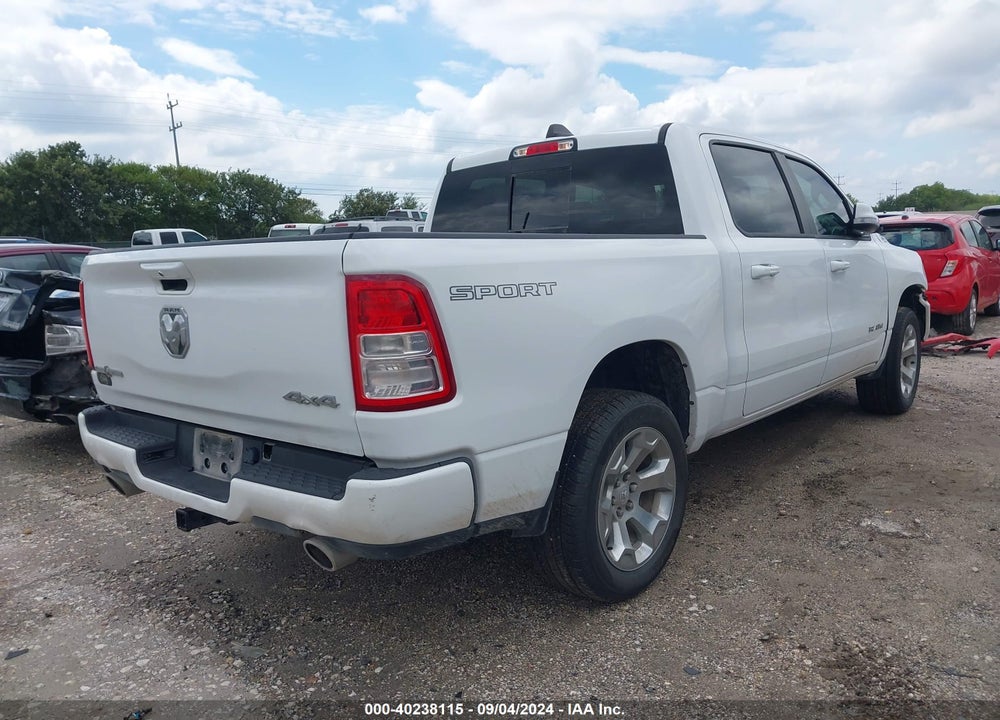 2022 STAR RAM 1500 LONE   4X4 5'7 BOX VIN: 1C6SRFFT1NN397173