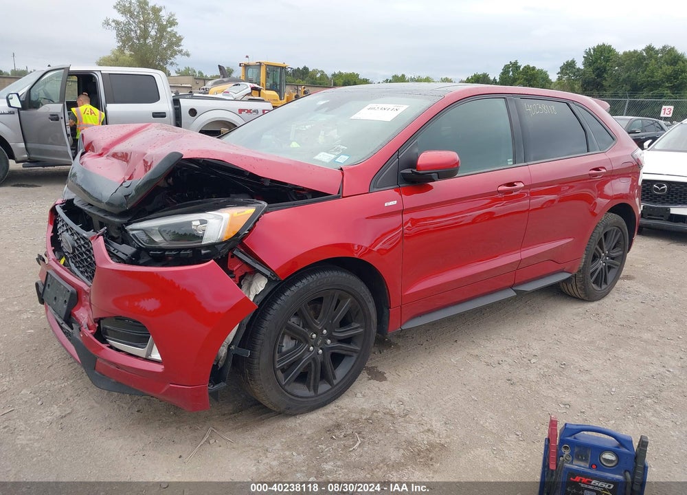2021 FORD EDGE ST-LINE VIN: 2FMPK4J94MBA31586