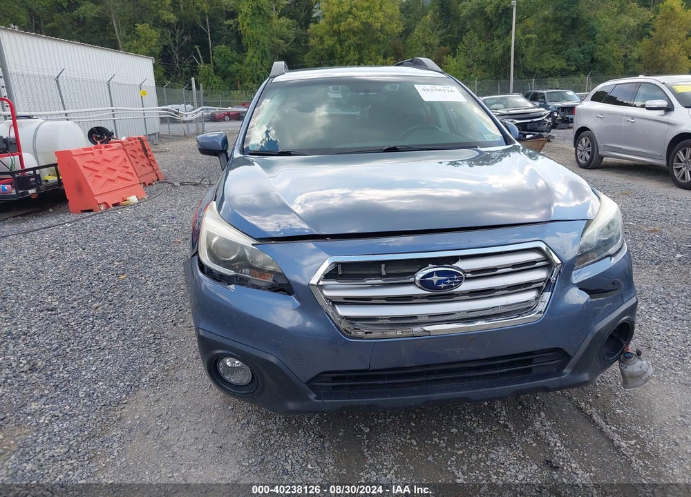 2016 SUBARU OUTBACK 2.5I PREMIUM VIN: 4S4BSBFC4G3277352