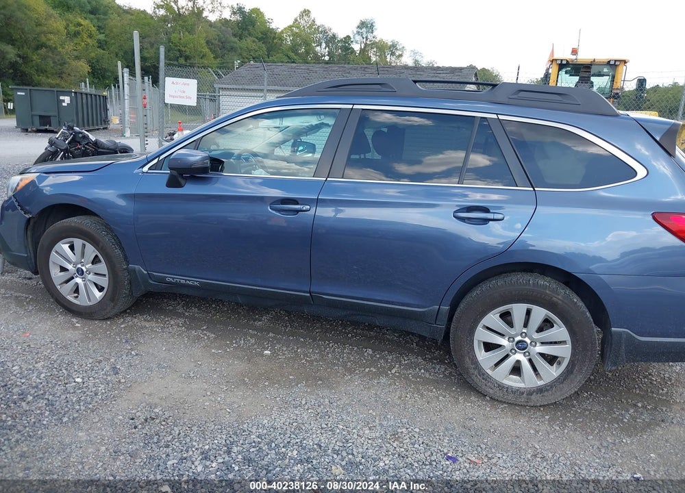 2016 SUBARU OUTBACK 2.5I PREMIUM VIN: 4S4BSBFC4G3277352