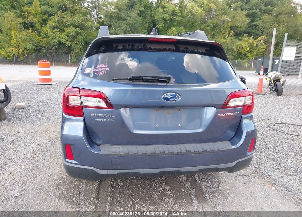 2016 SUBARU OUTBACK 2.5I PREMIUM VIN: 4S4BSBFC4G3277352